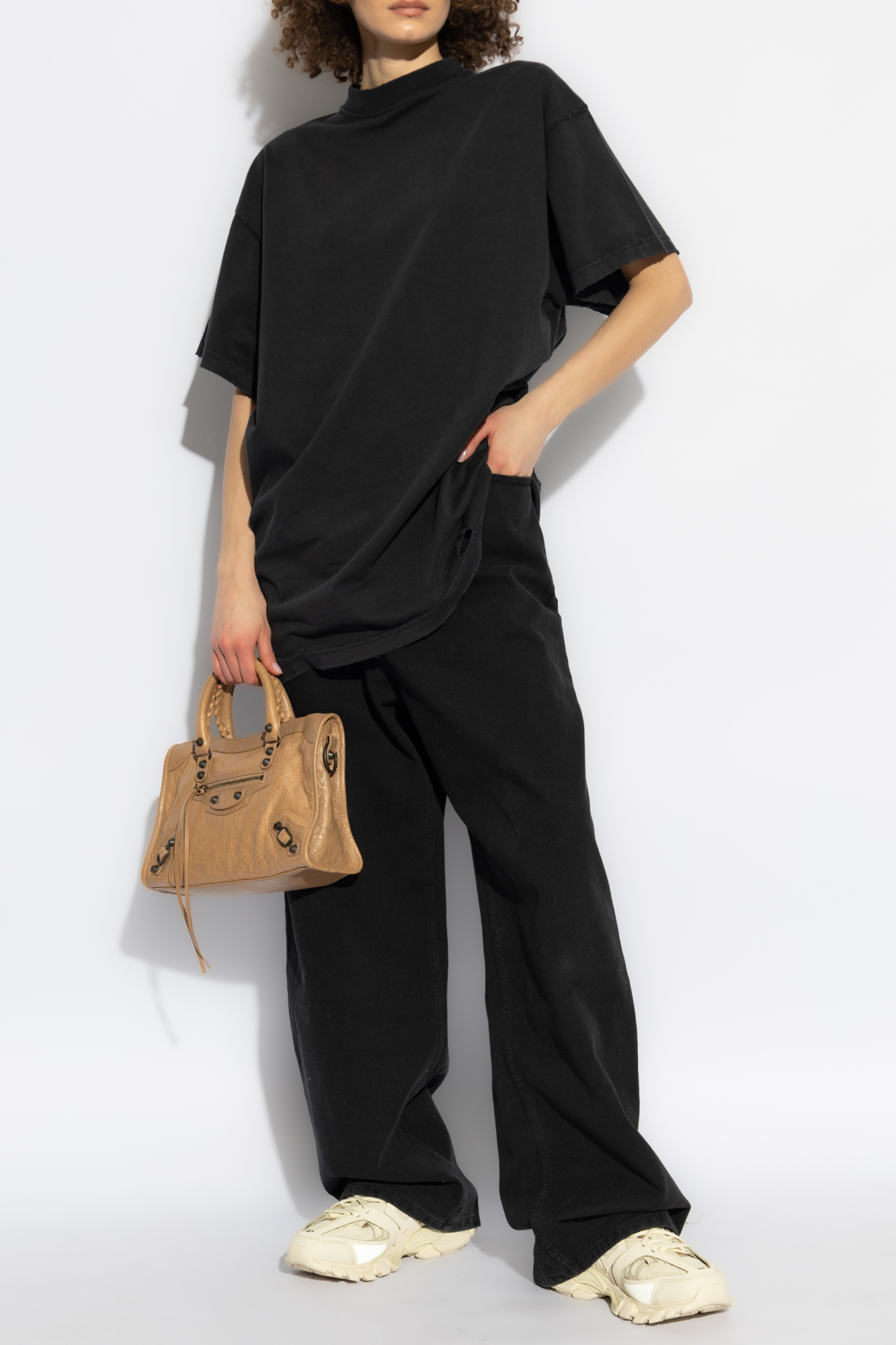 Balenciaga T-shirt with logo | Women's Clothing | Vitkac